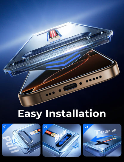 MAGIC JOHN for iPhone 18 Pro Max Screen Protector Easy Installation