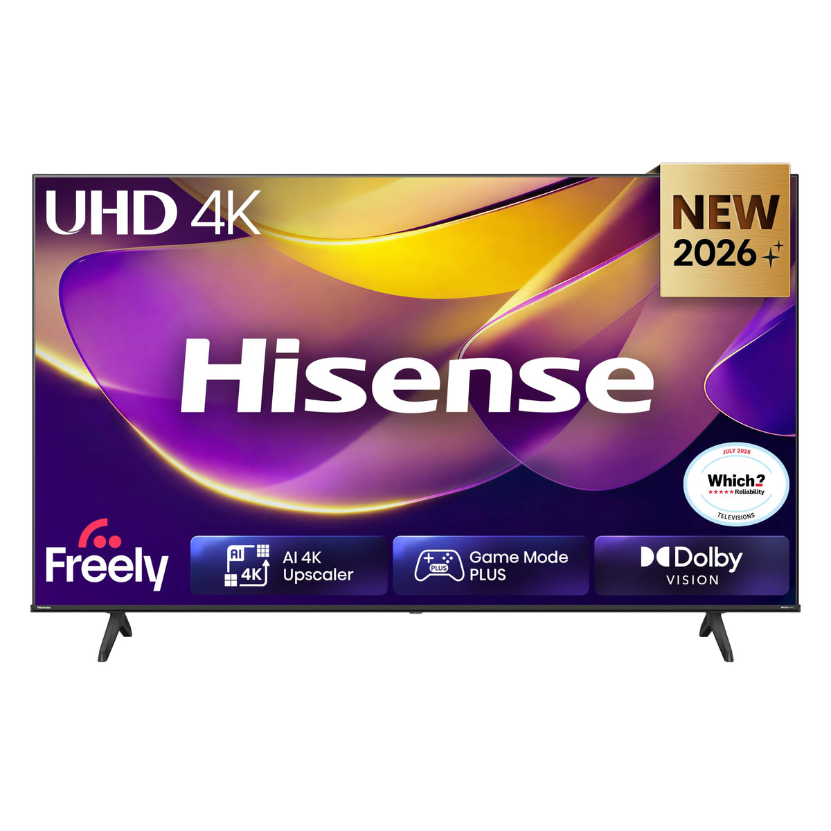 Hisense 43 Inch 43E6STUK 4K Ultra HD AI Smart TV