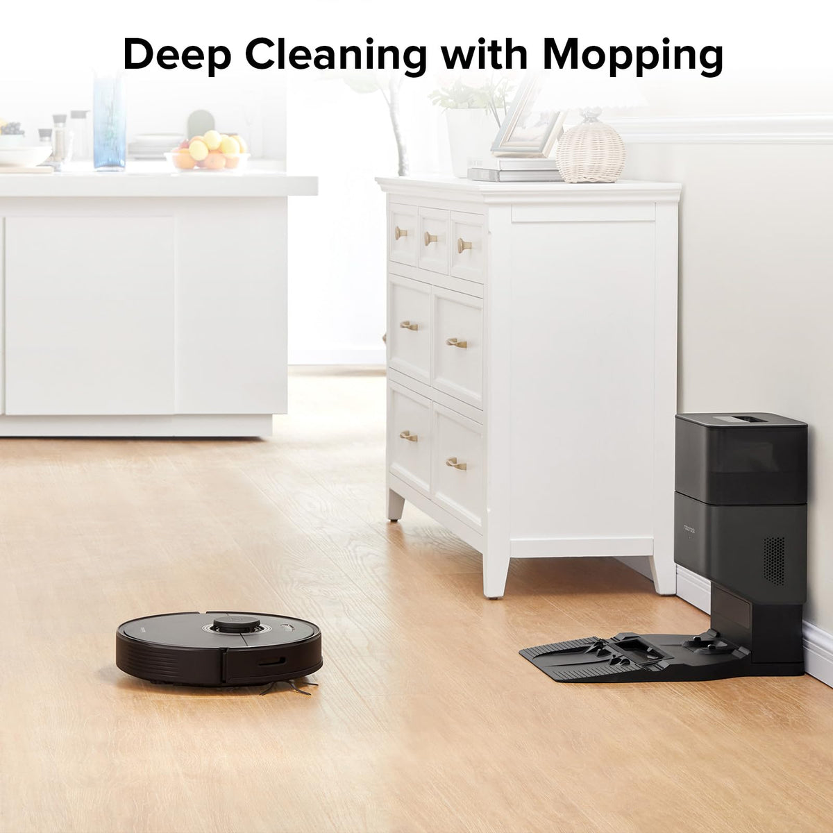roborock Q7 M5+ Robot Vacuum and Mop, Up to 7-9 Weeks Self-Empty, 10000Pa