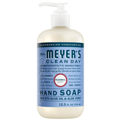 MRS. MEYER'S CLEAN DAY Liquid Hand Soap, Lemon Verbena, 12.5 fl oz, 3 Pack