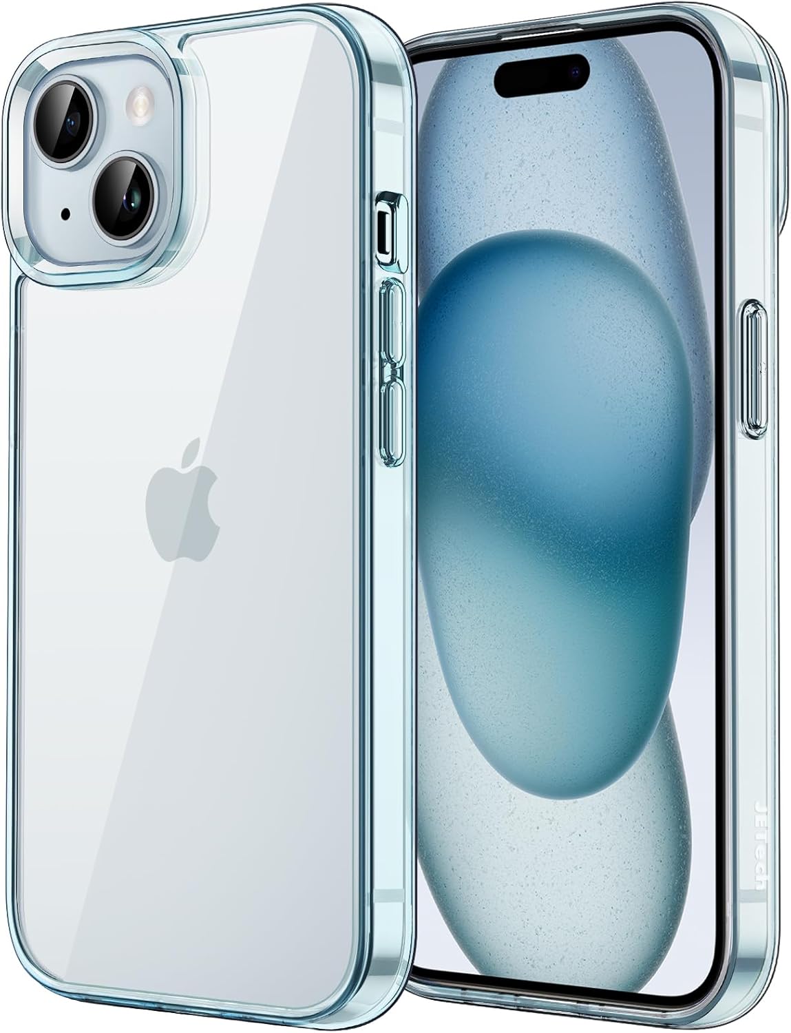 JETech Case for iPhone 15, Anti-Yellowing, Green