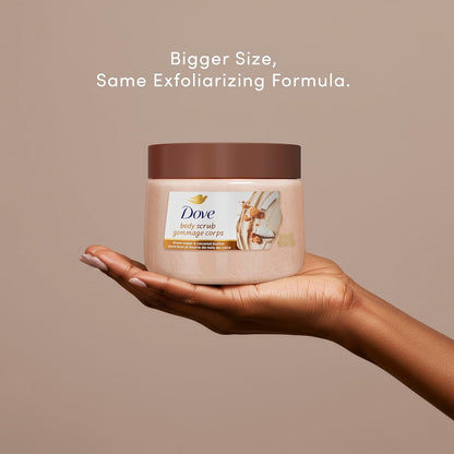Dove Exfoliating Body Scrub, Brown Sugar & Coconut Butter, 15 oz