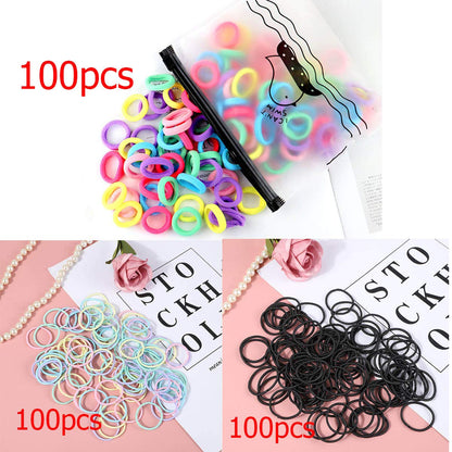 200 Pack Hair Ties BEoffer Baby Toddlers Girls Elastics Hair Band No Damage