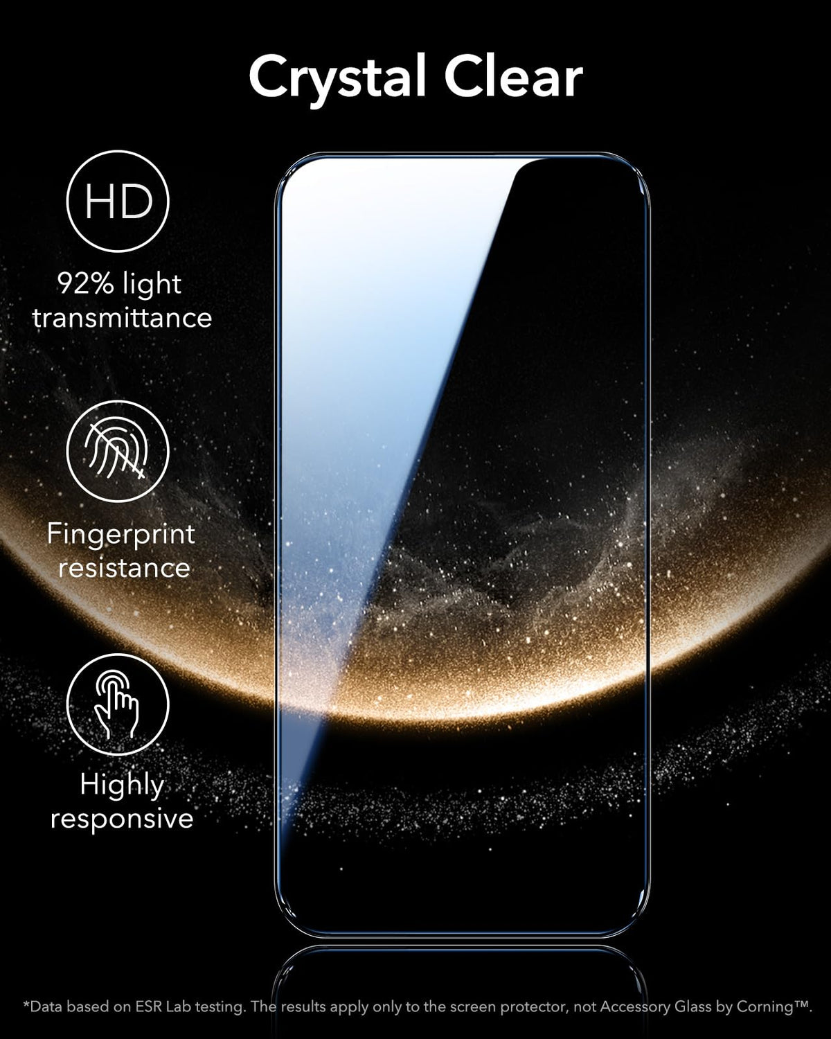 ESR 3 Pack for iPhone 17 Pro Max Screen Protector, Armorite Pro