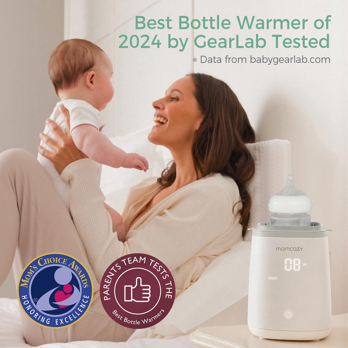 Momcozy Bottle Warmer for Baby, Fast Heating Breastmilk for All Bottles