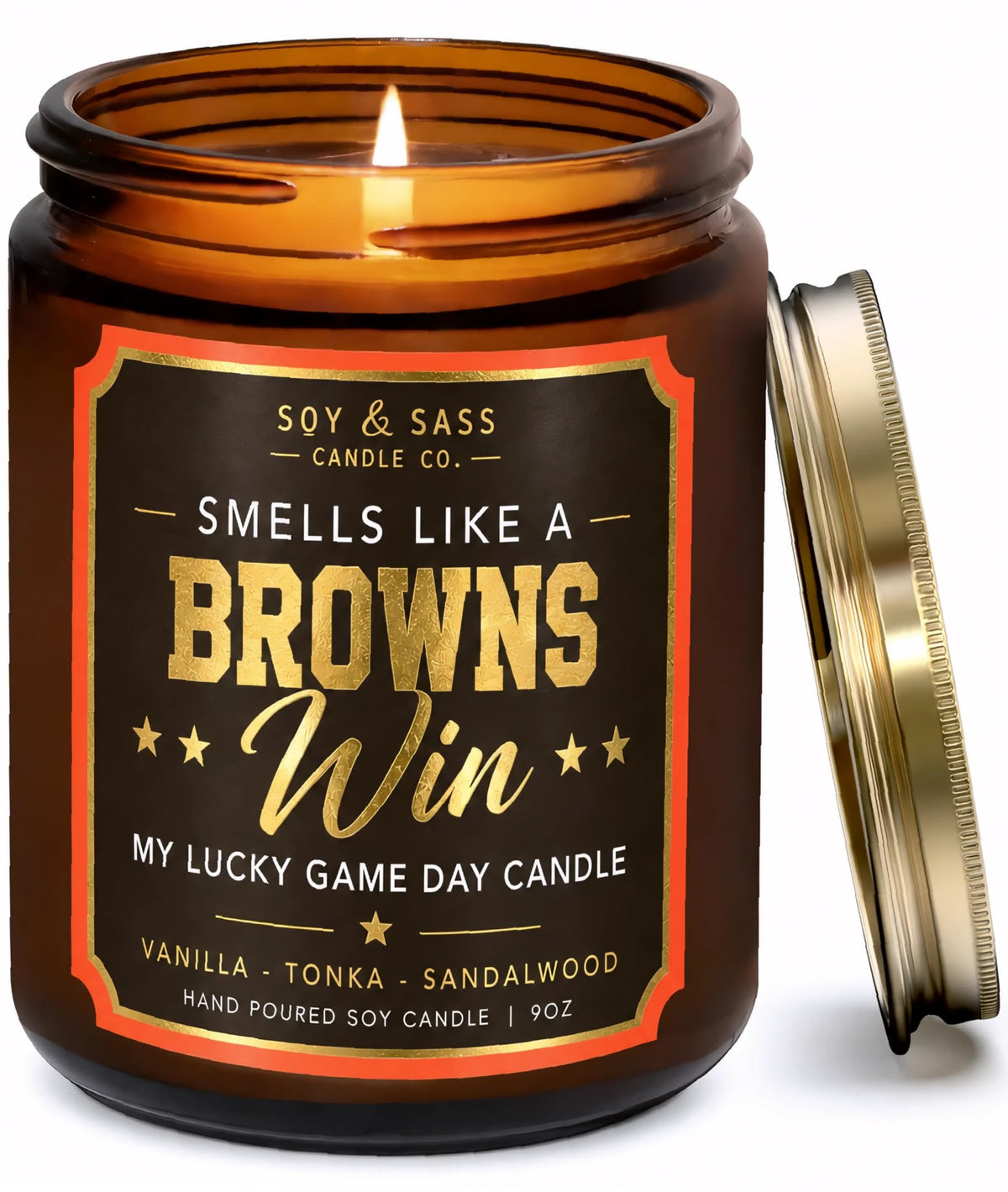 Vikings Gifts for Women / Men - Smells like a Vikings Win Candle, USA Made