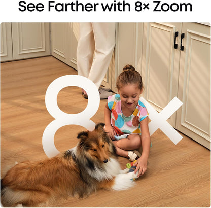 eufy Security 4K Indoor Cam S350, No Subscription, Dual Cameras, 8× Zoom