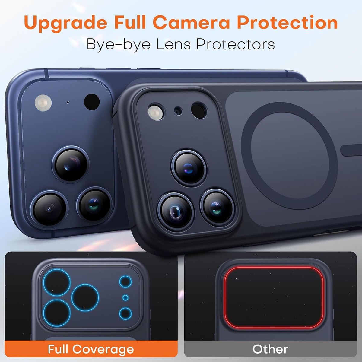 TAURI for iPhone 16 Pro Max Case, Compatible with MagSafe, Purple