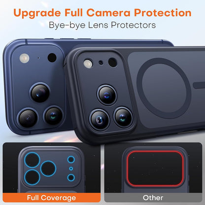 TAURI for iPhone 16 Pro Max Case, Compatible with MagSafe, Purple