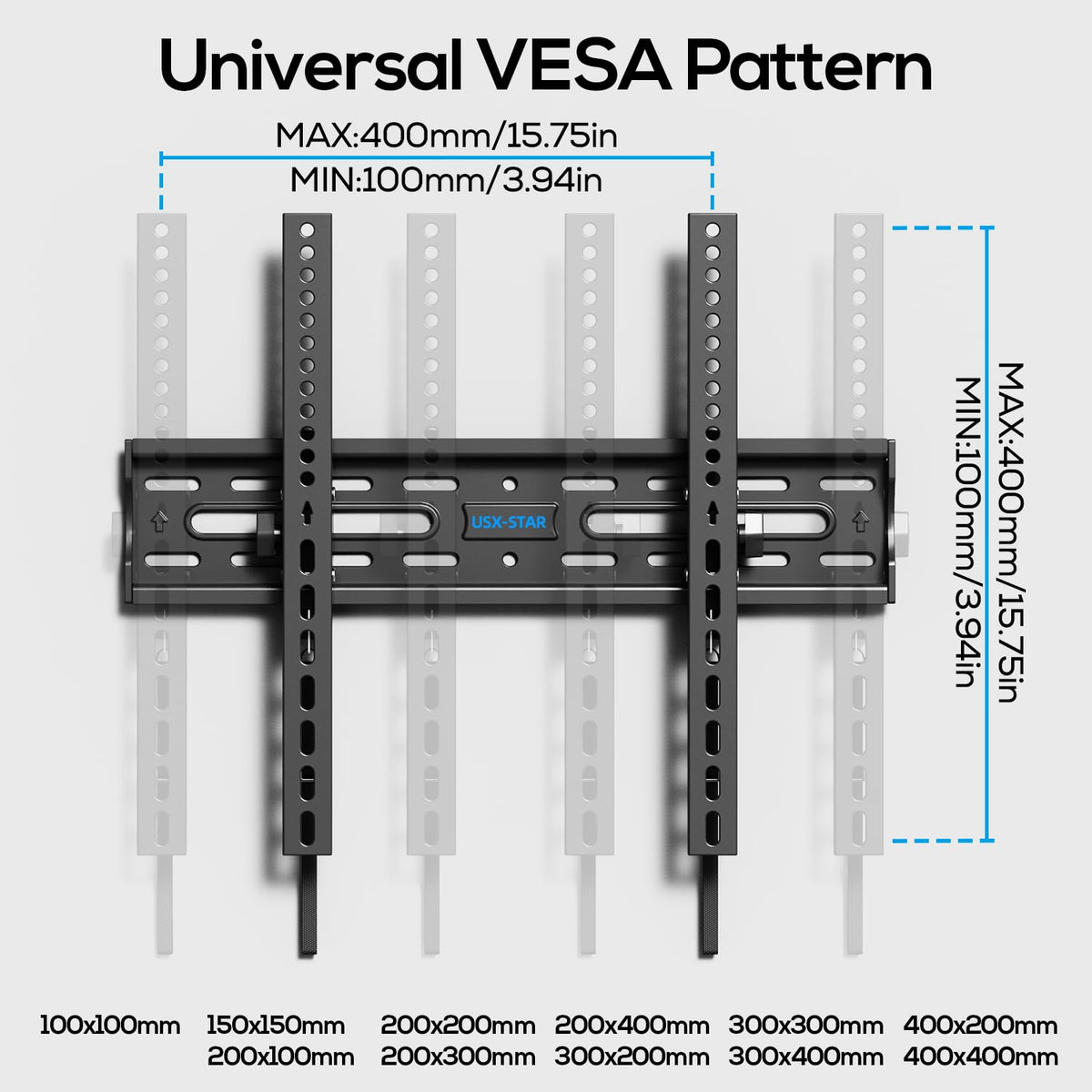 Fixed TV Wall Mount Bracket for 50 55 65 70 75 85 86 Inch TVs