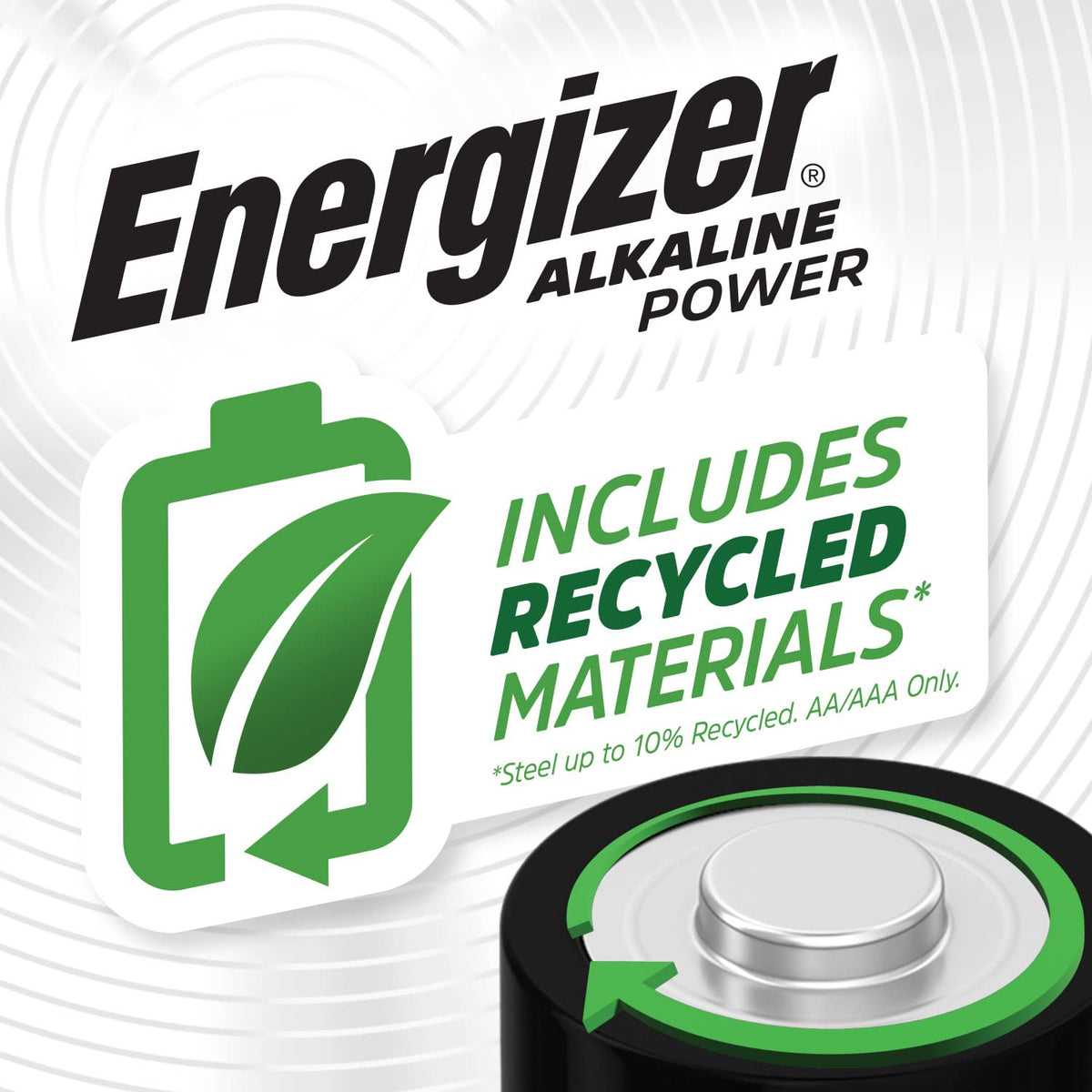 Energizer Alkaline Power AA+AAA Batteries (48 Combo Pack) Everyday Devices