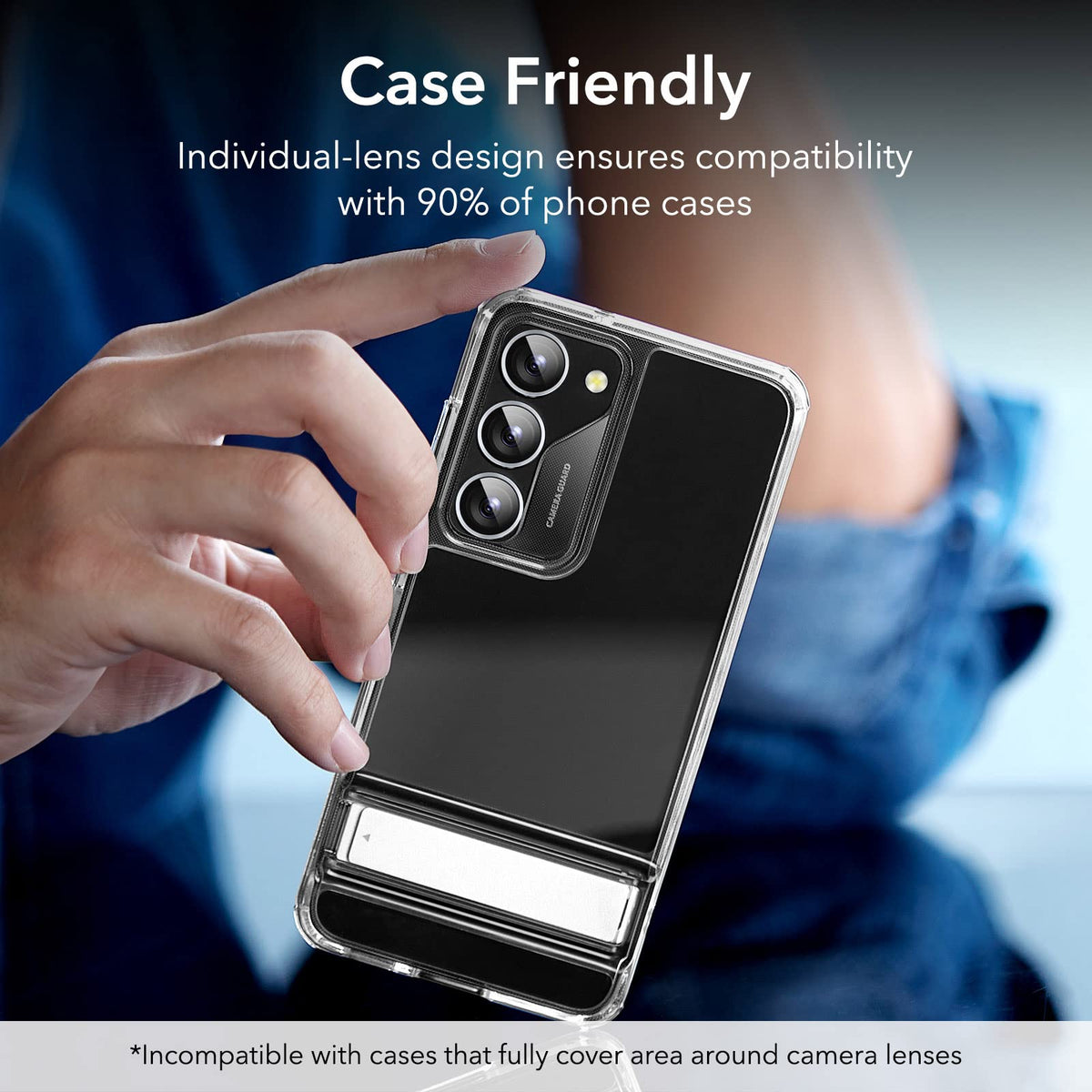 ESR for Samsung Galaxy S26 Ultra Camera Lens Protector, 1 Pack, Black