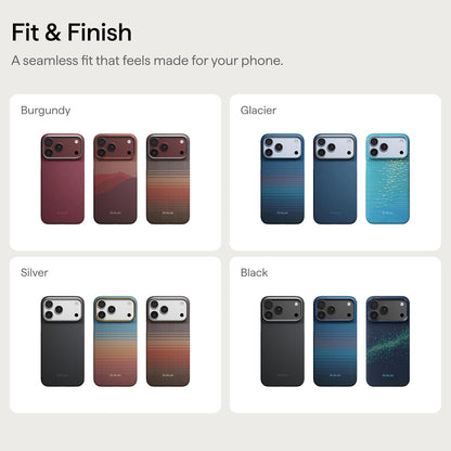 pitaka for iPhone 18 Pro Case 6.3" with Caseless Feeling, Abyss Blue