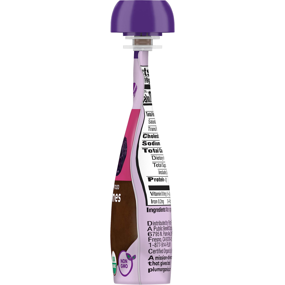 Plum Organics Stage 1 Organic Baby Food Pouch - Just Mangos, 12 Pack