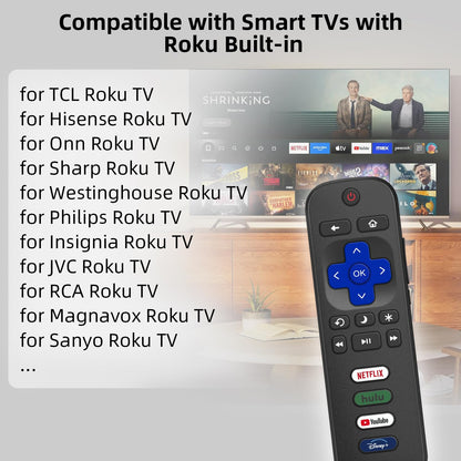 Rechargeable TV Remote for Samsung Smart TVs. Replacement Voice Remote.