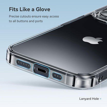 CASEKOO for iPhone Air Case, Crystal Clear, Patented Anti-Yellowing, Slim