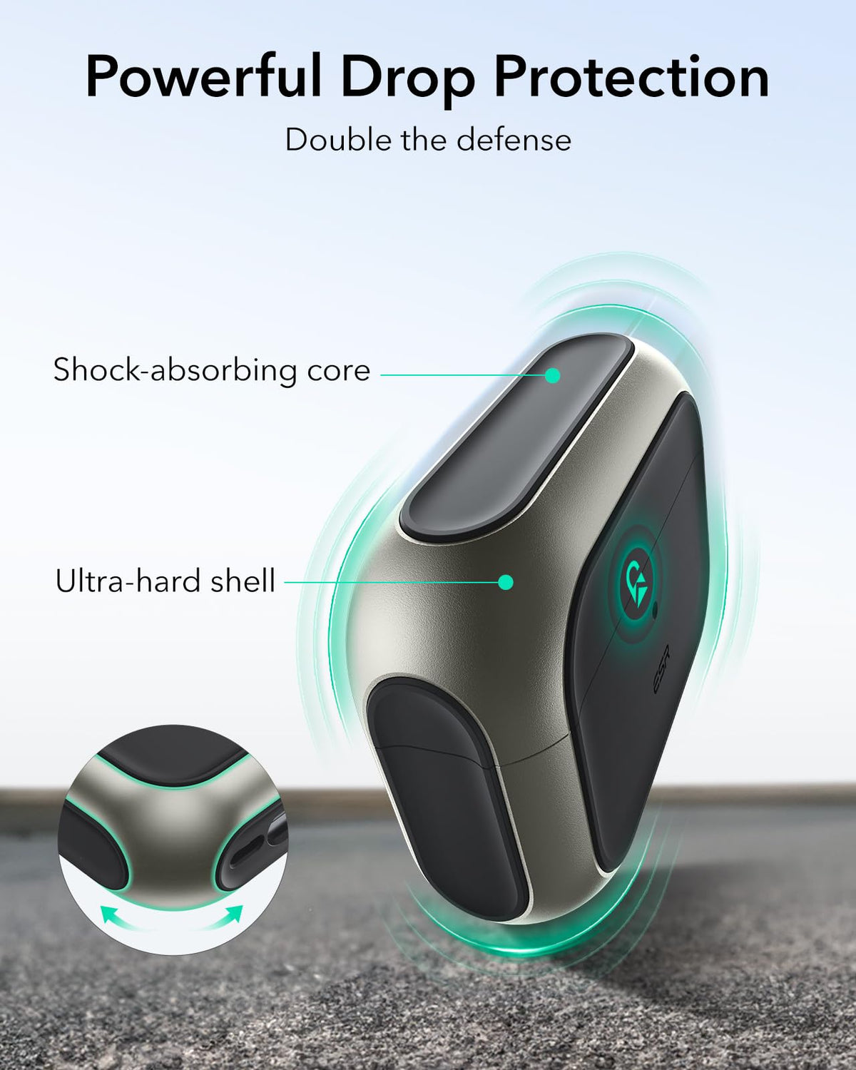 ESR for AirPods Pro 3 Case, Compatible with MagSafe, Orange