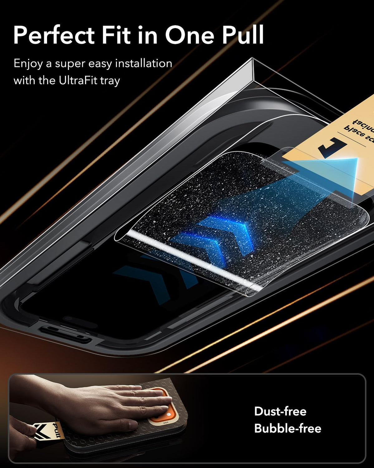 ESR 3 Pack for iPhone 17 Pro Max Screen Protector, Armorite Pro