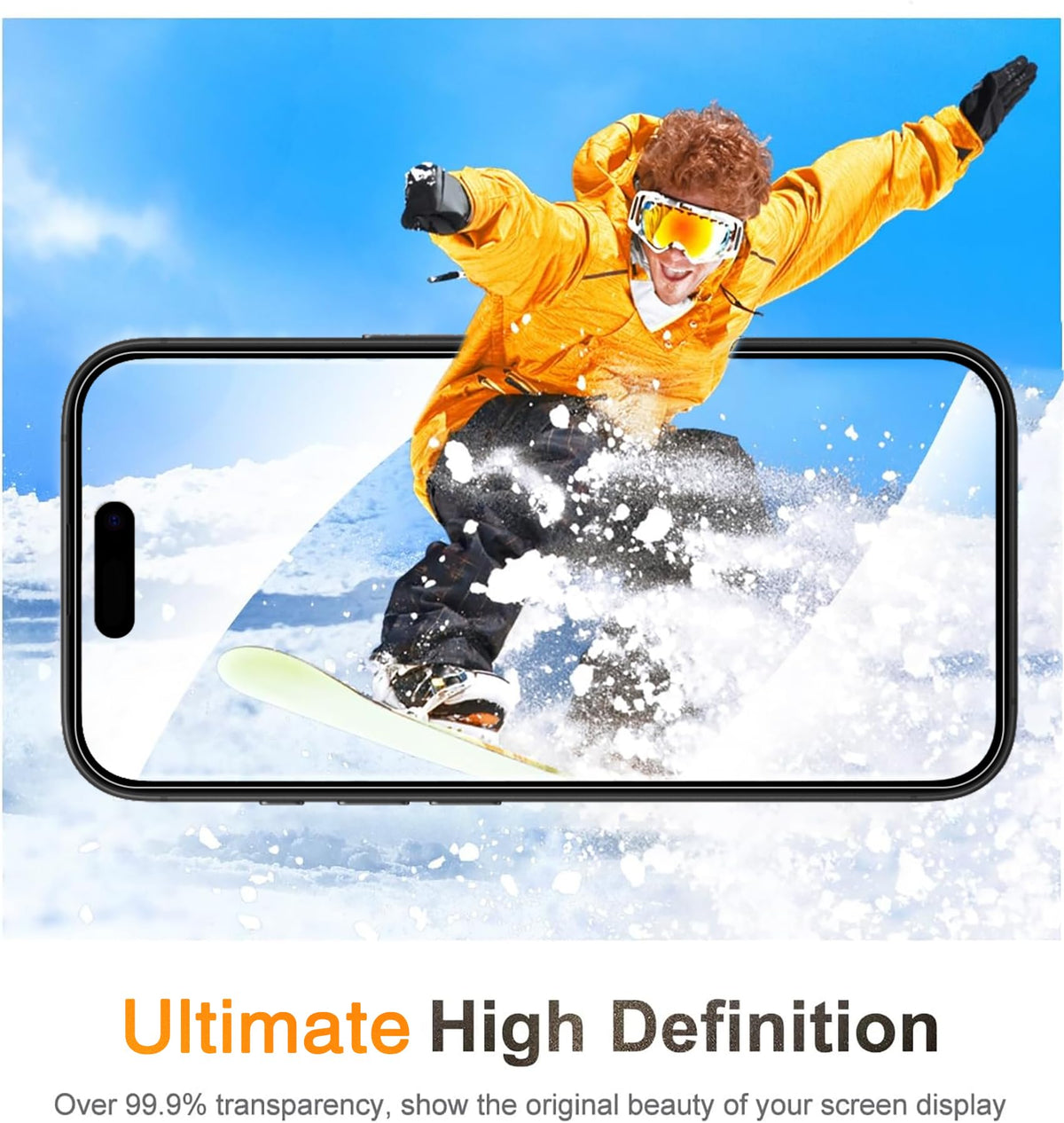 Wiaocit Tempered Glass Screen Protector for iPhone 13
