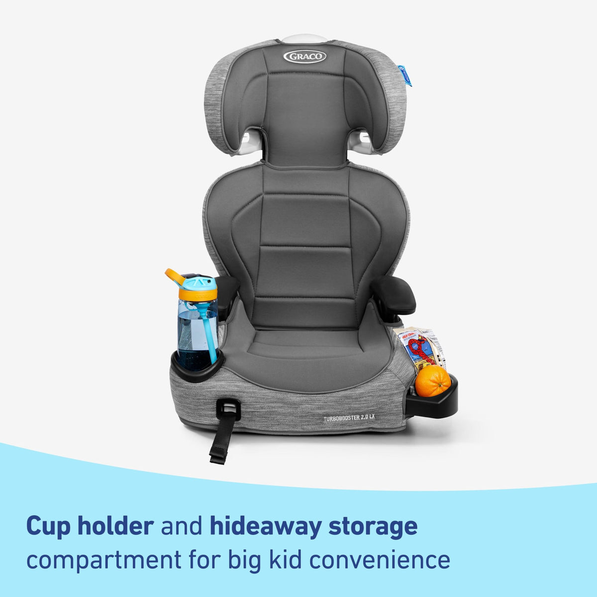 Graco TurboBooster 2.0 Highback & Backless Booster Car Seat, Declan