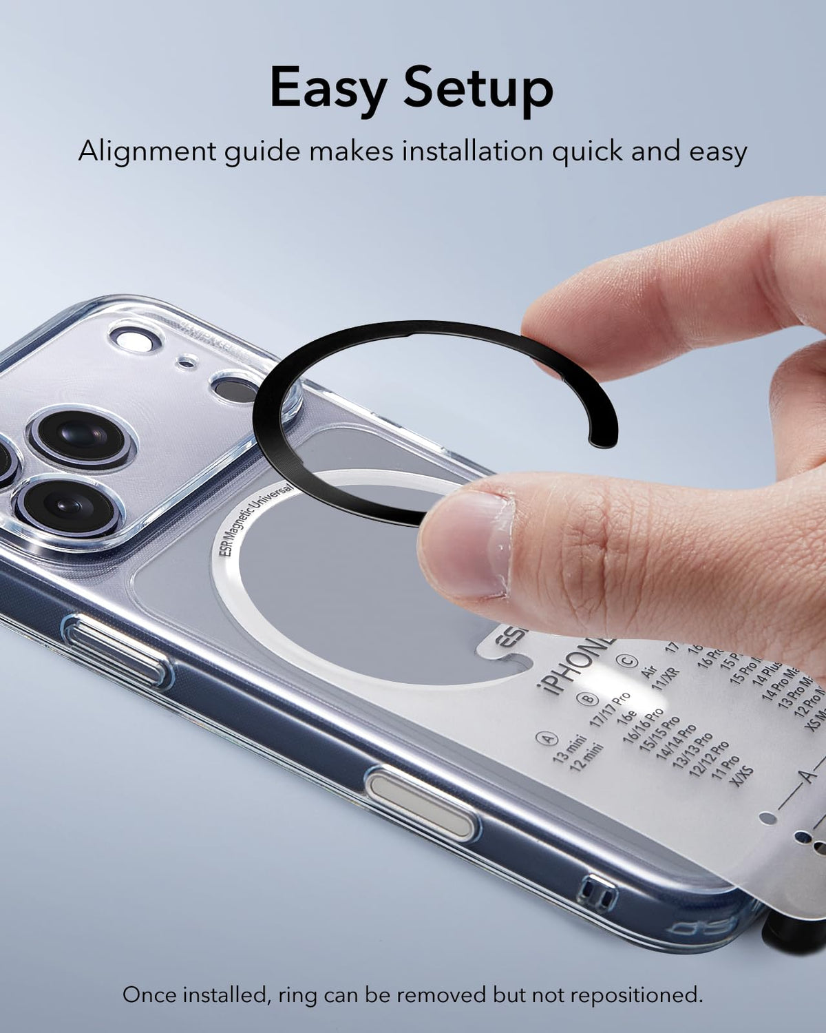ESR for MagSafe Wallet, 5 Card Holder for Phone Case, RFID Blocking