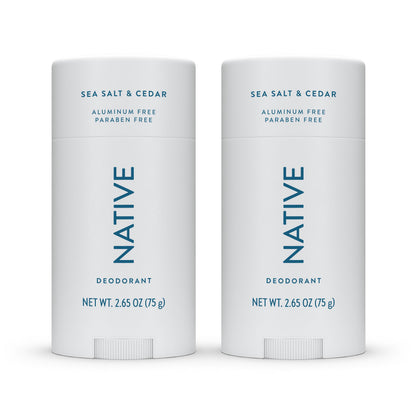 Native Aluminum-Free Deodorant for Women & Men, Coconut & Vanilla, 2.65oz