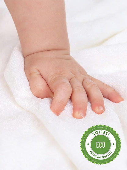 HIPHOP PANDA Soft Baby Washcloths, 2-Layer, 30 Pack Newborn Gift Set