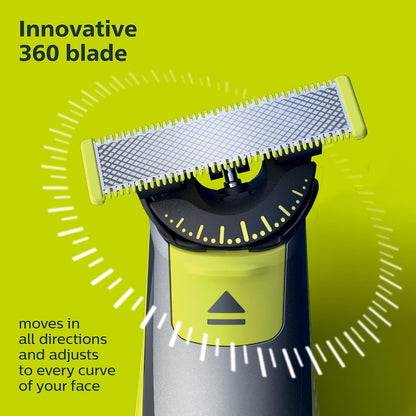 Philips Norelco OneBlade 360 Hybrid Face + Body Trimmer and Shaver