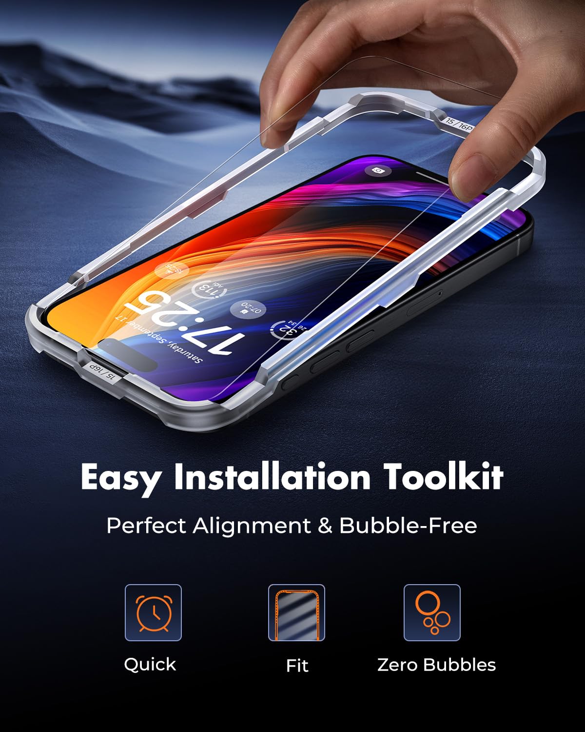 UNBREAKcable 2-Pack Screen Protector for iPhone 14 Plus/13 Pro Max