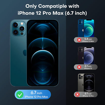 TAURI for iPhone 16 Pro Case, Compatible with MagSafe, Clear