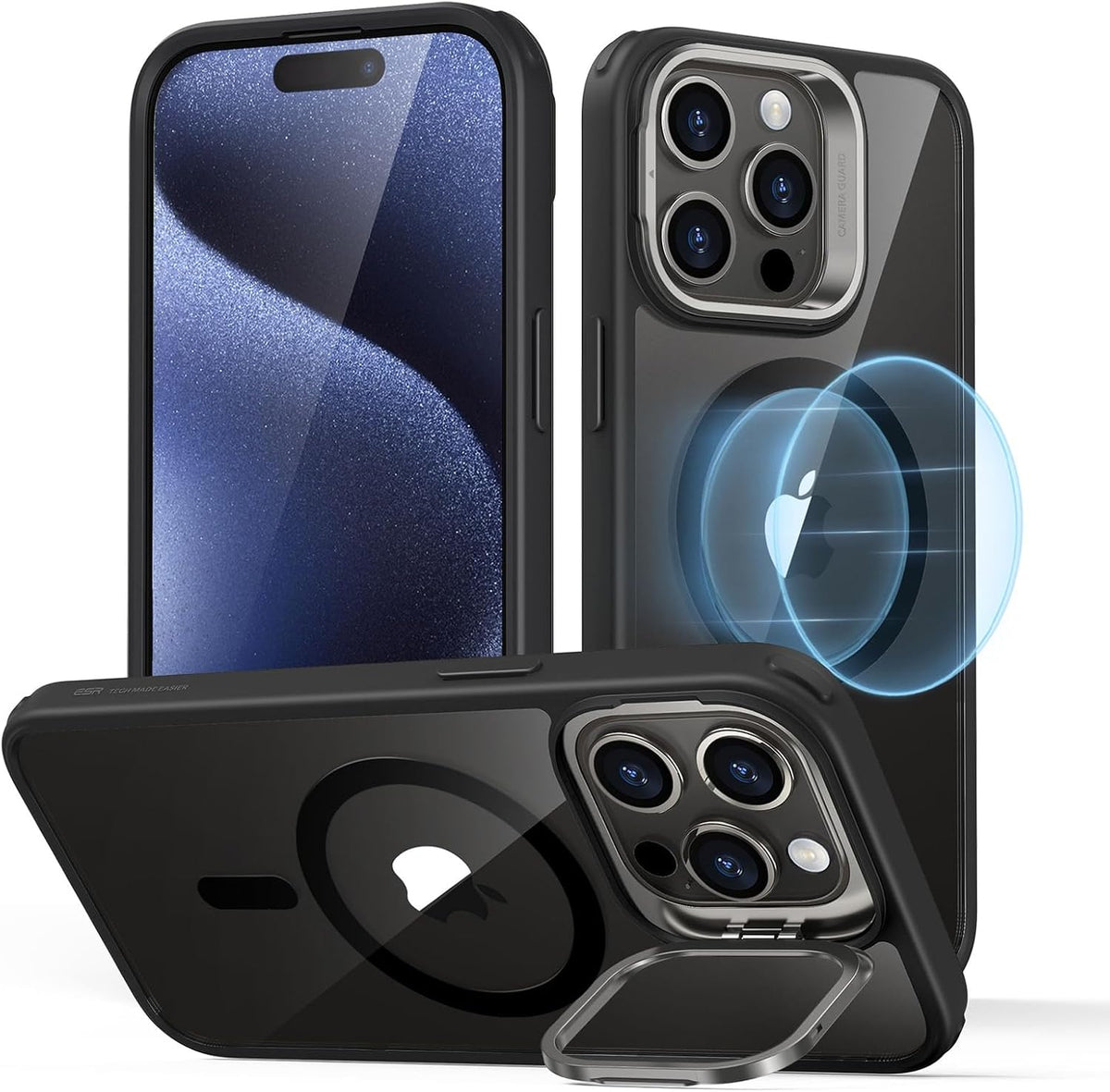 ESR Classic Hybrid for iPhone 18 Pro Max/17 Pro Max Case with Flex Stand