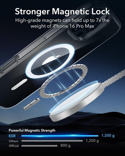 ESR Classic Hybrid for iPhone 16 Pro Max Case, Clear