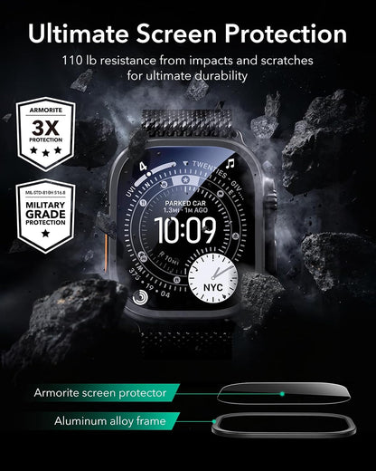 ESR Armorite Screen Protector for Apple Watch Ultra 4 2026/3/2/Ultra