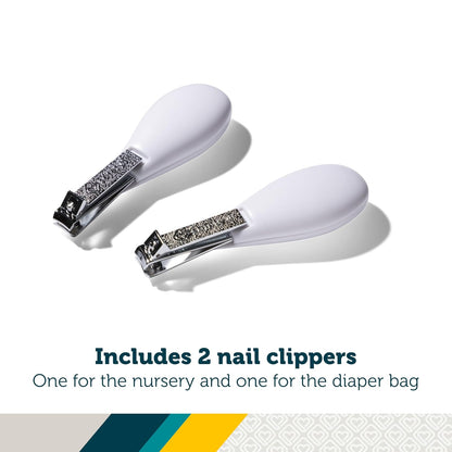 Safety 1st Fold-Up Nail Clippers - 2pk