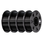 Creality PETG Filament 1.75mm 4KG, Black+White+Blue+Red, Total 4-Pack