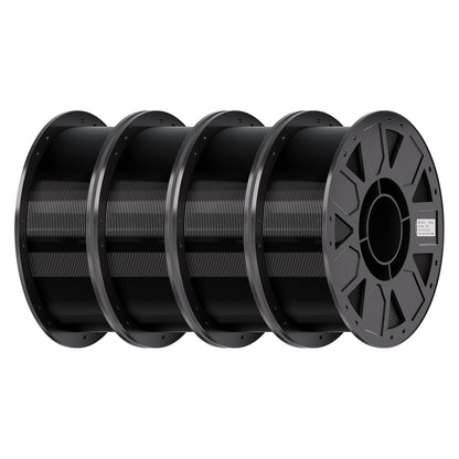Creality PETG Filament 1.75mm 4KG, Black+White+Blue+Red, Total 4-Pack