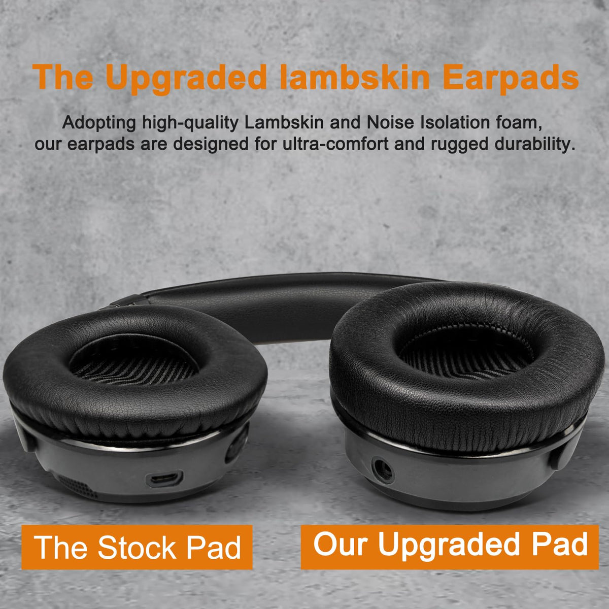 Earpads for Bose QC35 & QC35 ii - Black