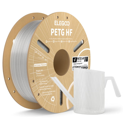 ELEGOO Rapid PETG 3D Printer Filament 1.75mm Black 1KG