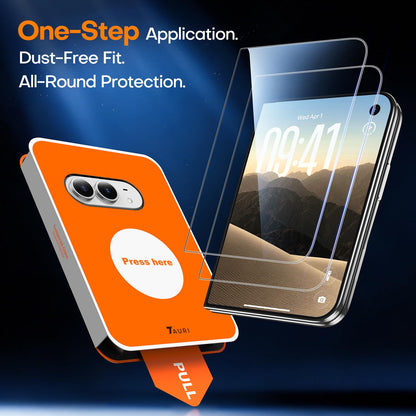 TAURI 2 Pack for Samsung Galaxy Z Fold 8 Ultra Privacy Screen Protector