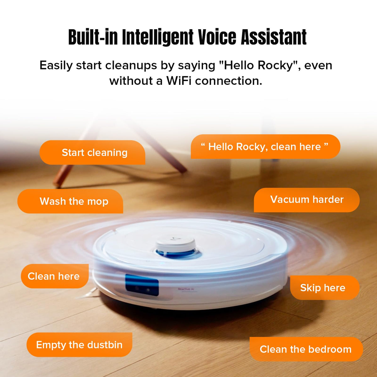 roborock Qrevo CurvX Robot Vacuum and Mop, 22,000Pa Suction