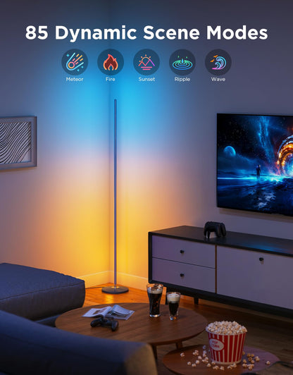 Govee RGBIC Floor Lamp Basic, 1000lm LED Corner Lamp
