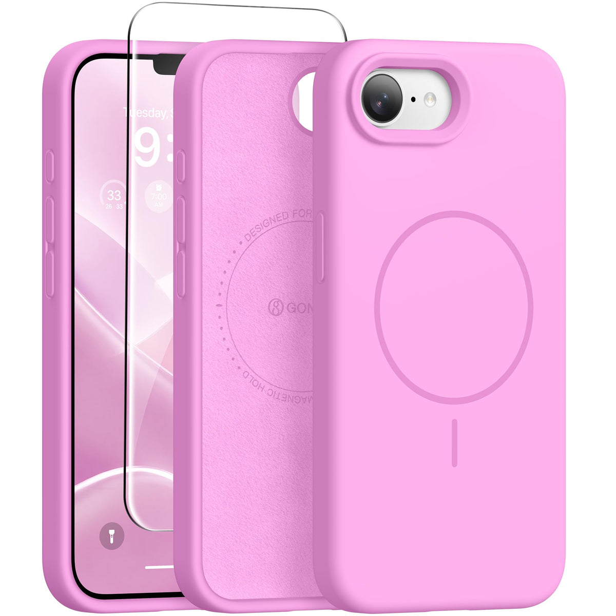GONEZ for iPhone 18 Pro Max Case/iPhone 17 Pro Max Case, Mist Blue