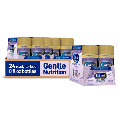 Enfamil NeuroPro Gentlease Ready-to-Feed Baby Formula, 2 Fl Oz, 24 CT