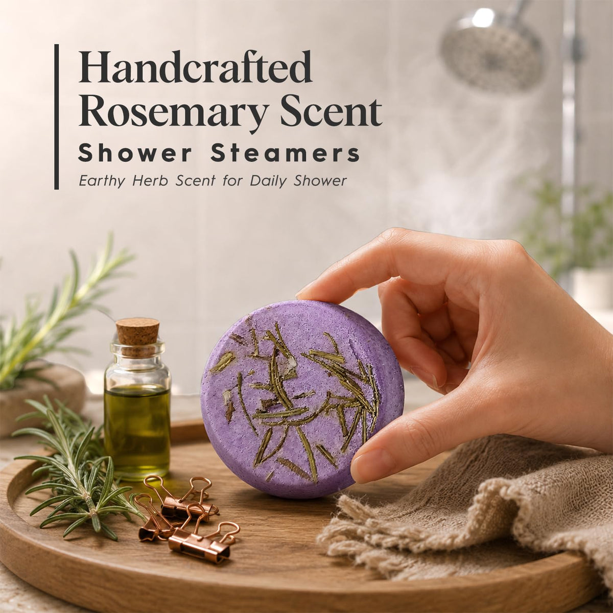 SWCANDY Sandalwood Shower Steamers 8 Pack, Home Spa Self Care