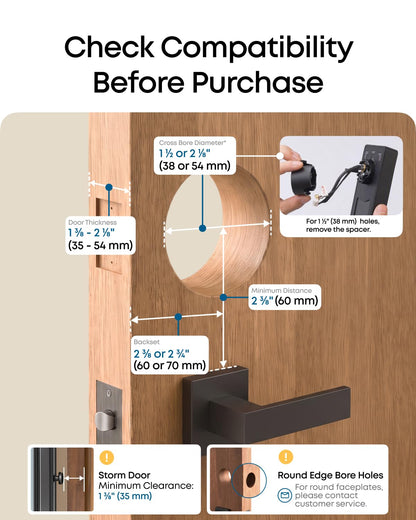 eufy Security Video Smart Lock FamiLock S3 Max with Palm Vein Recognition