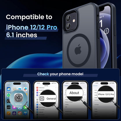 CACOE Magnetic Case for iPhone 17 6.3 inch, Light Purple