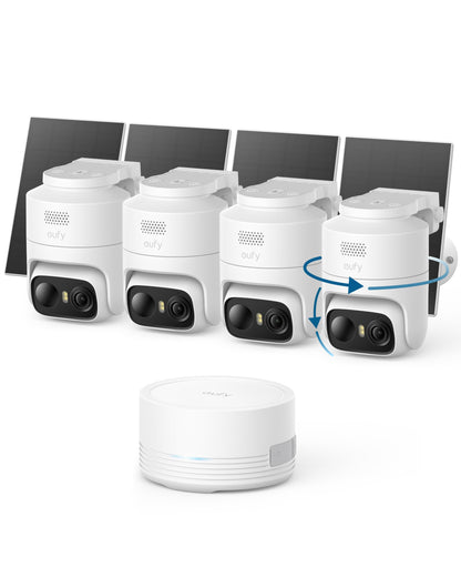 eufy Security eufyCam C37, Solar Cameras Wireless Outdoor,2K Resolution
