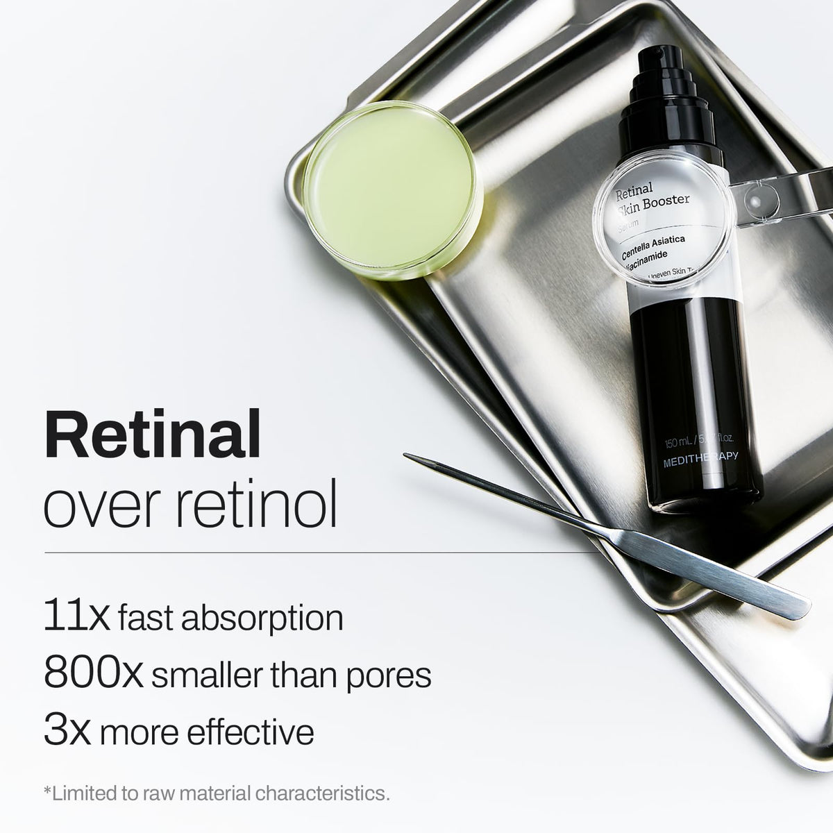 MEDITHERAPY Retinal Skin Booster Serum for Smooth & Uneven Skin 5.07 fl.oz