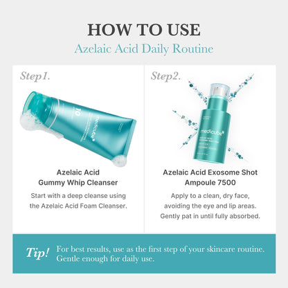 medicube Exosome Shot Zero 2,000 PPM Spicule Facial Serum For Pores & Sebum