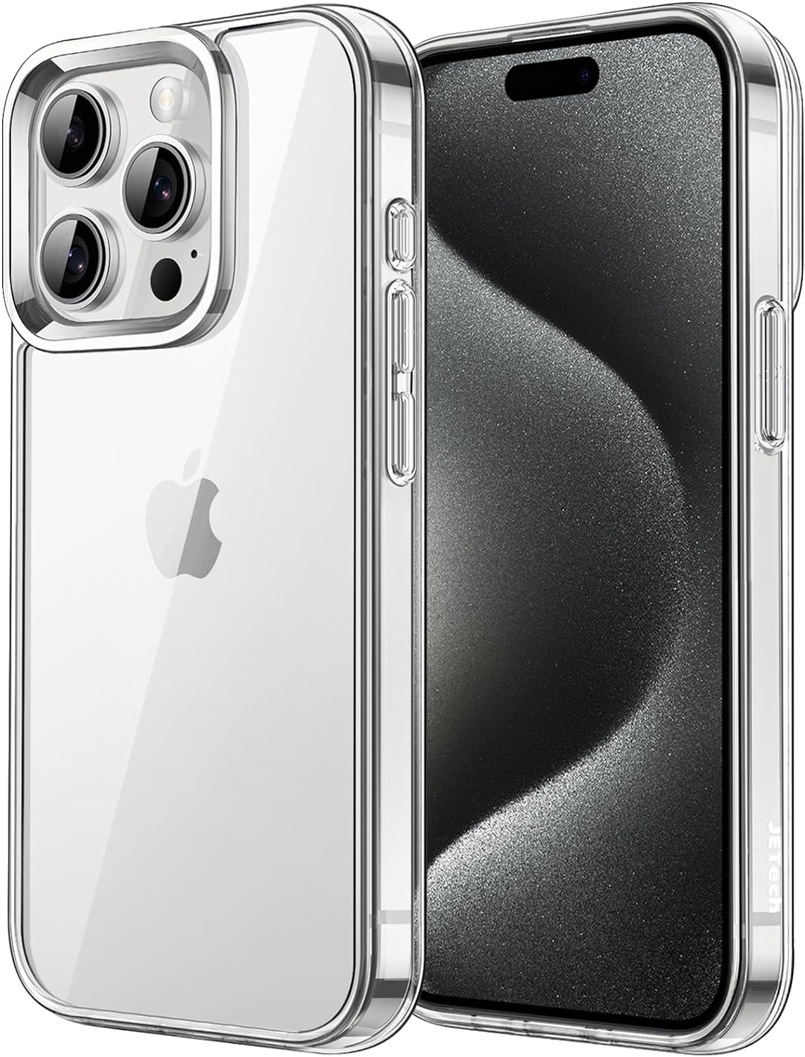 JETech Case for iPhone 15, Anti-Yellowing, Green
